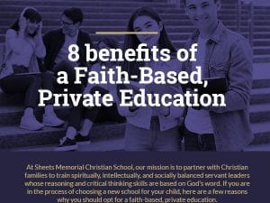 8 Benefits of a Faith-Based, Private Education [infographic]